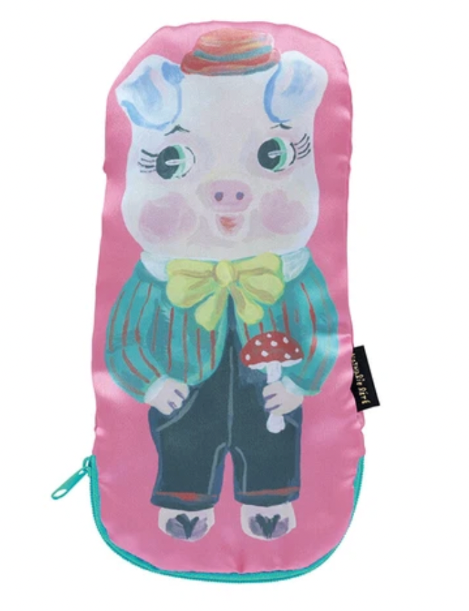 Pouch Nathalie Lete Satin pouch