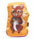 Pouch Nathalie Lete Satin pouch Squirrel