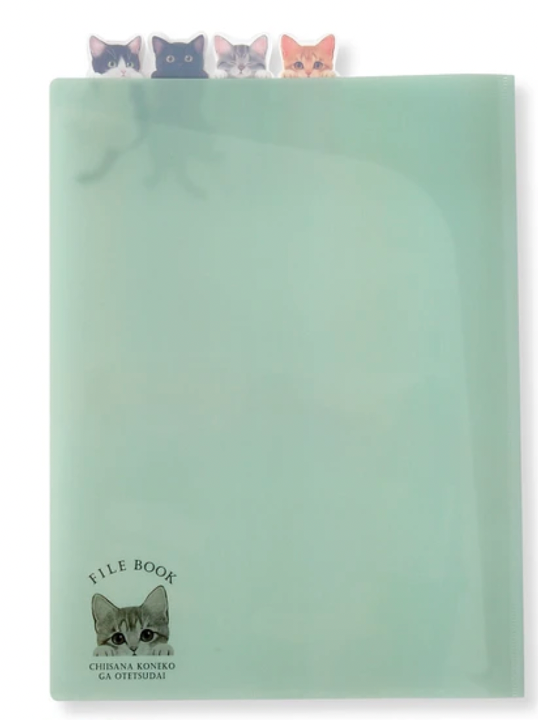 FELISSIMO blue Store Supplies File/Notebook