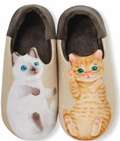 FELISSIMO Siamese & Brown Tiger] Room Shoes
