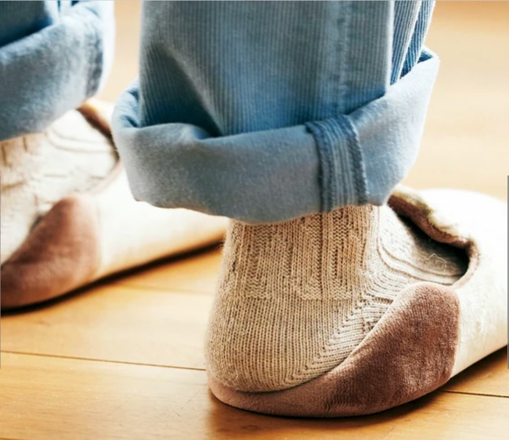 FELISSIMO Siamese & Brown Tiger] Room Shoes