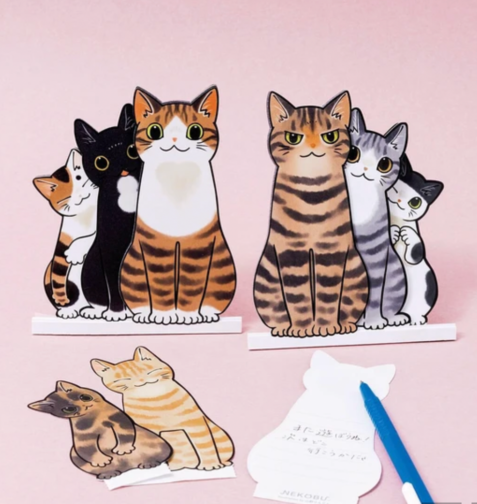 ELISSIMO [kijiji tiger*saba white*black buchi] Memo Pad