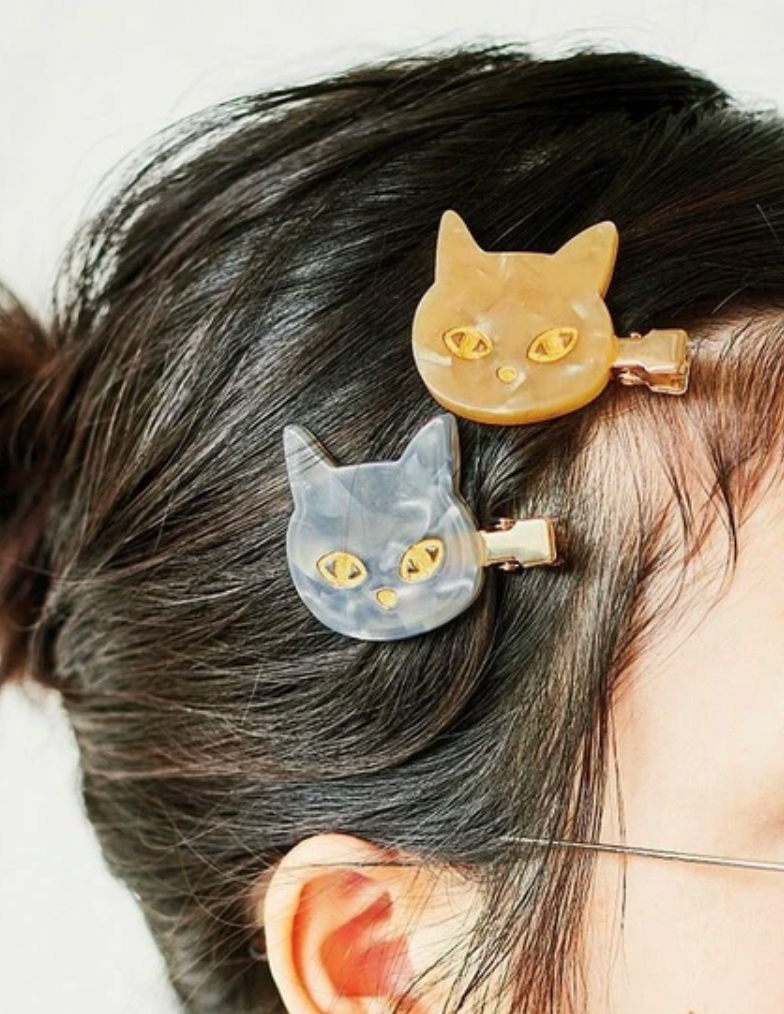 FELISSIMO [Kijiji tiger] hairclips