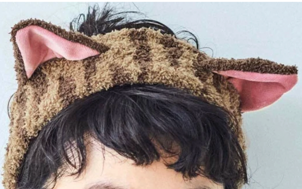 ELISSIMO [brown and white] Hairband/Headband