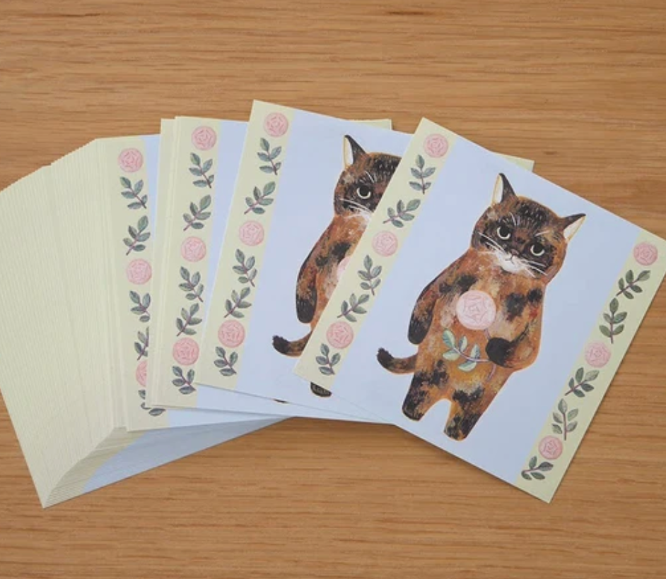 Cat Memo [#7 Rusty Cat] 50pcs