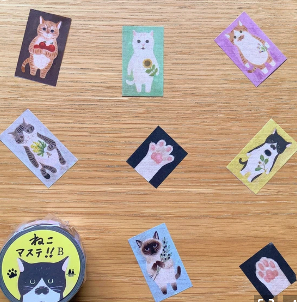 Cat masking tape (B)