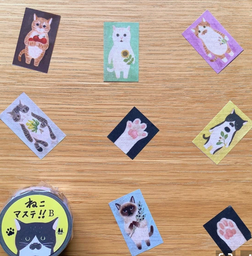 Cat masking tape (B)