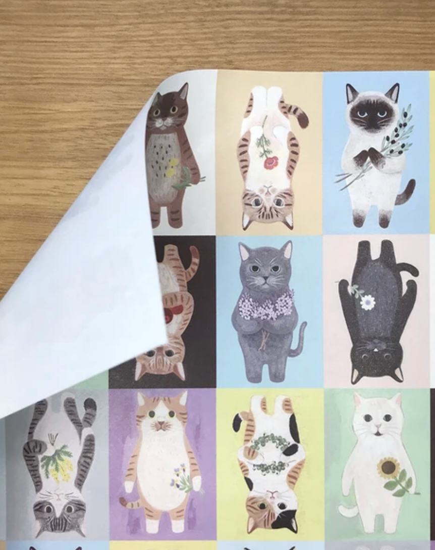 A4 paper [Cat in a picture book NO.1] 20 sheets
