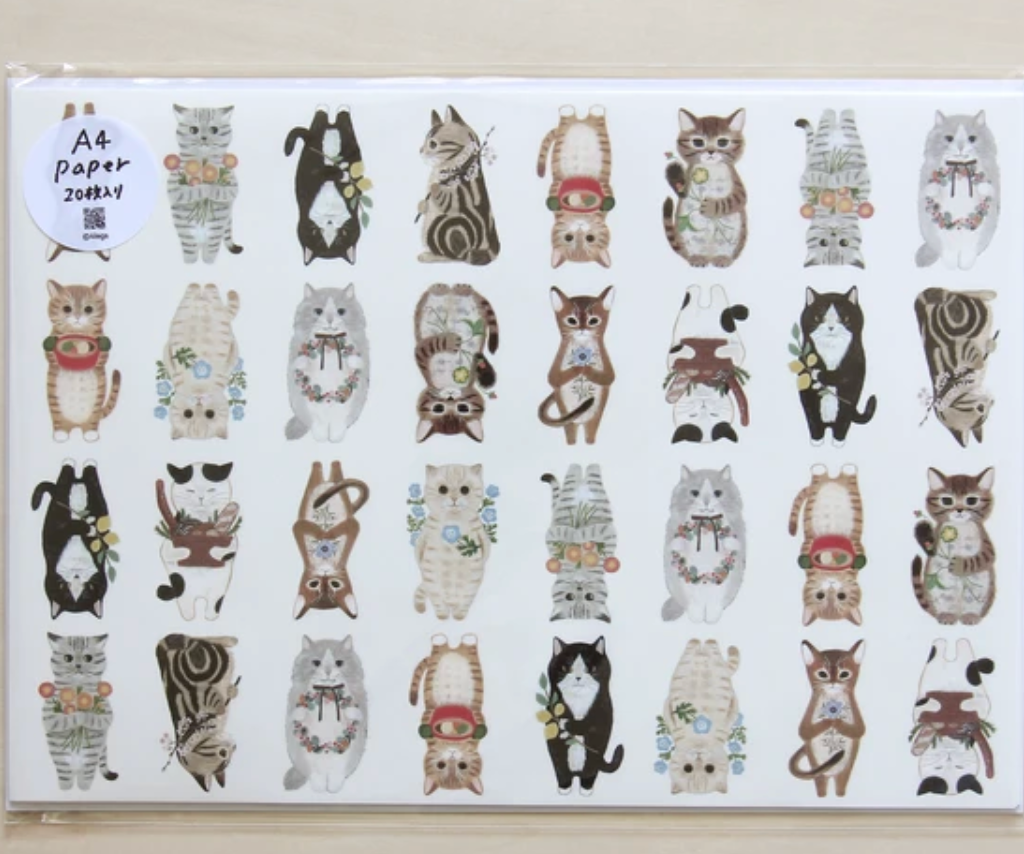 A4 paper [Cat in a picture book NO.2]