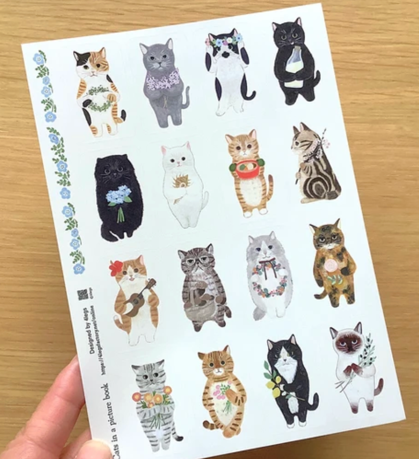 Seal [cat in picture book]