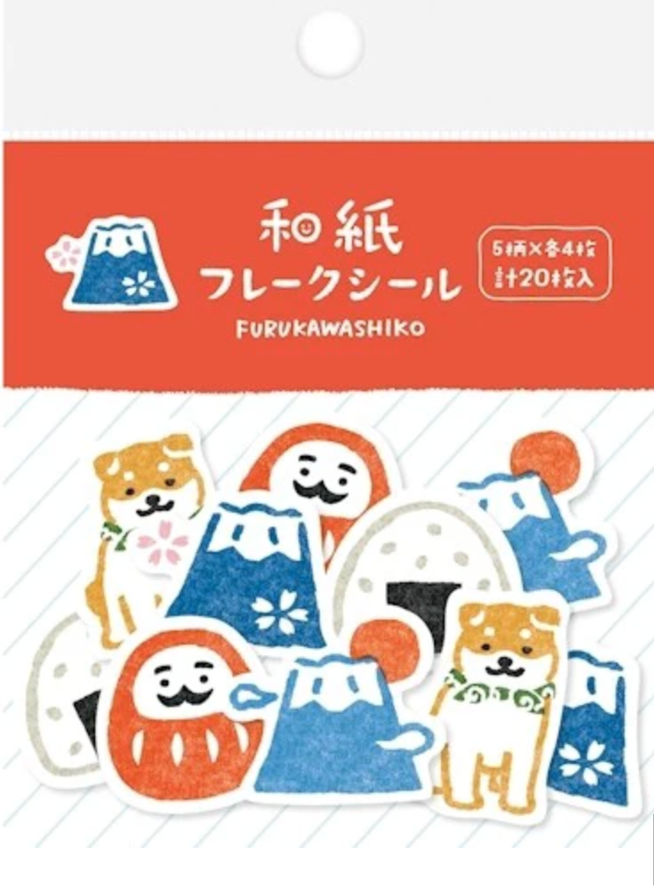 Seal: Japanese paper flake seal Nippon