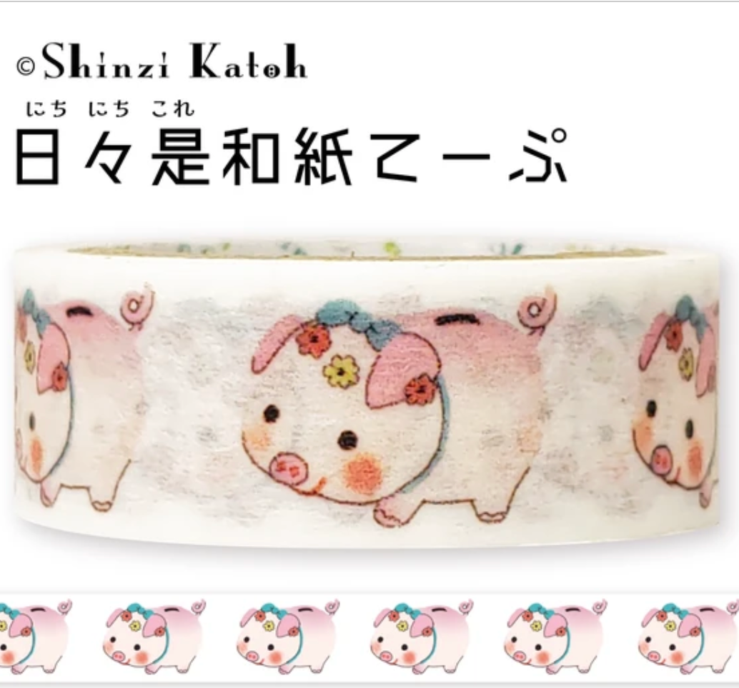 MASKING TAPE HINDAI ZE WA-SHI WASHI SOKIN BUTA