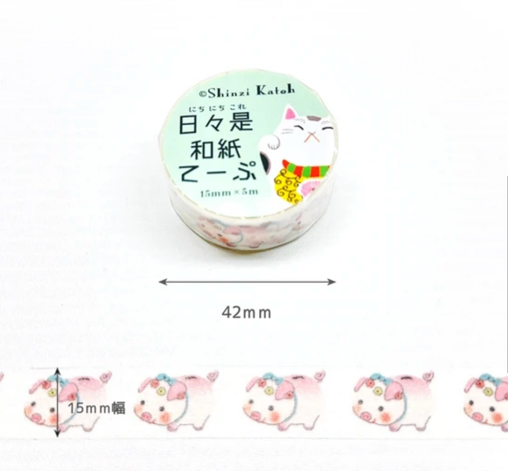 MASKING TAPE HINDAI ZE WA-SHI WASHI SOKIN BUTA
