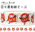 MASKING TAPE HINDAI ZE WA-SHI Daruma-san