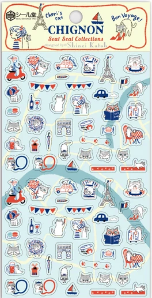 Sheet seal Chignon