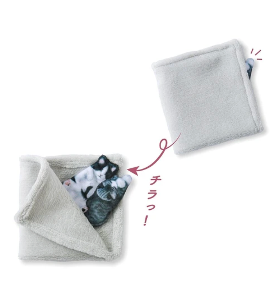 Towel Handkerchief [Pale Gray (HONEYWOOD & SABA WHITE)