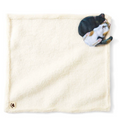 Towel Handkerchief  [Ivory (black and tortoiseshell)