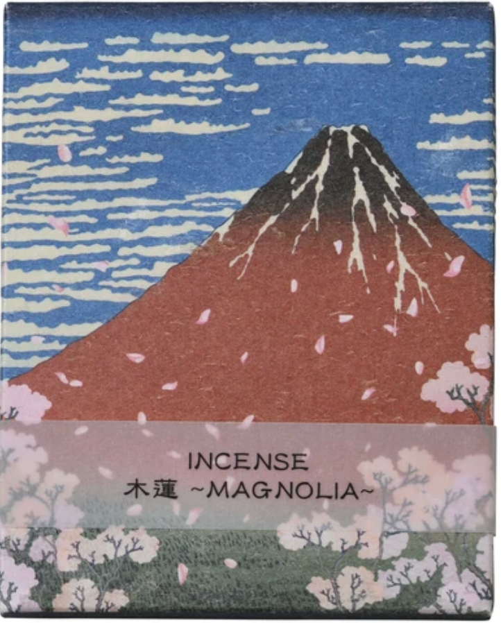 Japanese painting series, Ukiyoe, Lily Magnolias, 15 sticks