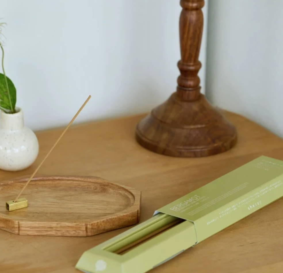 Natural incense made with natural ingredients, long, white tea