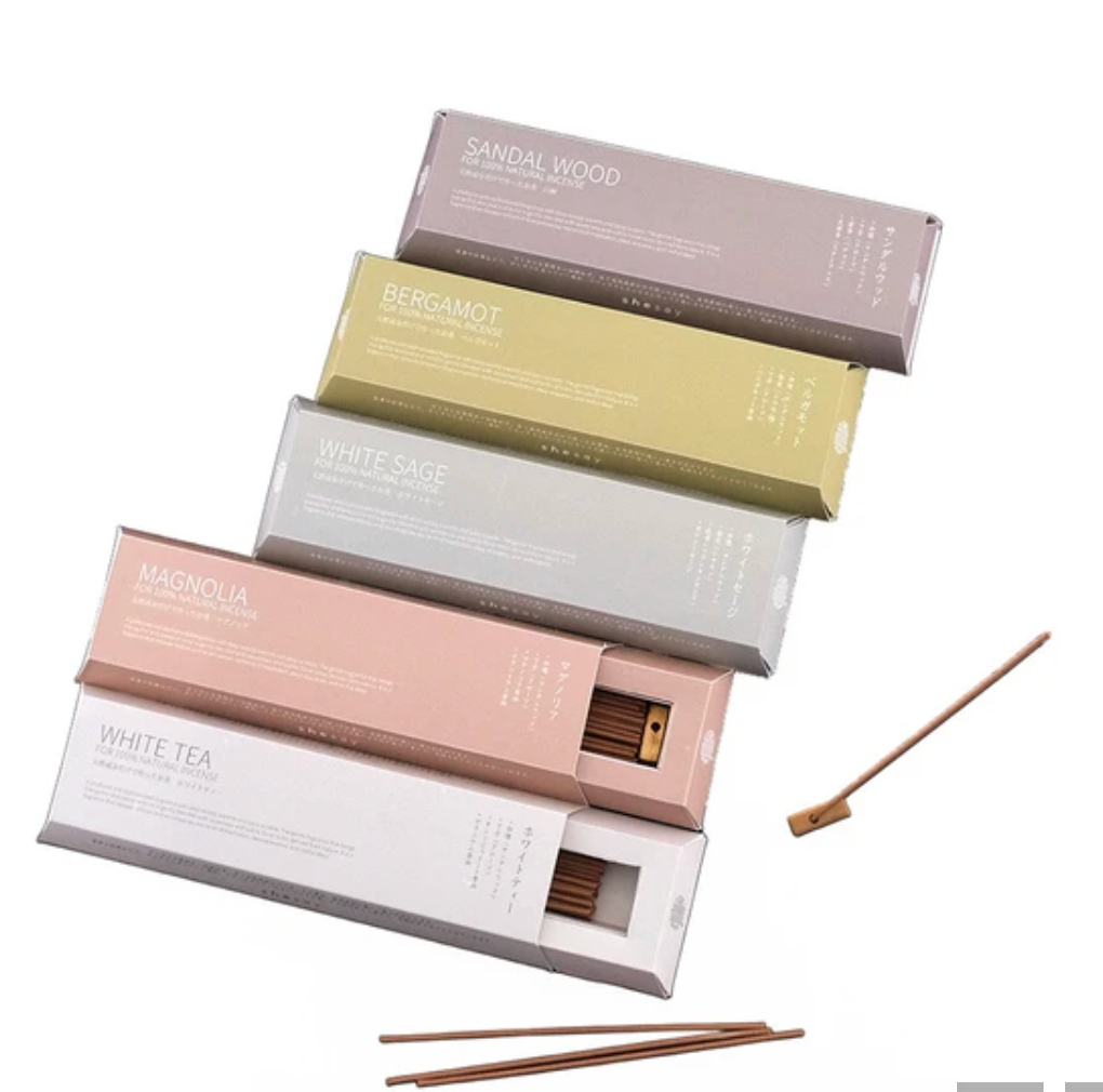 Natural incense made with natural ingredients, long sandalwood