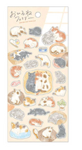 Seal Ohirune Family Sticker Nekoyamasanchi