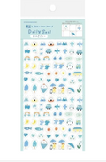 Sticker Daily Sticker Weather Blue