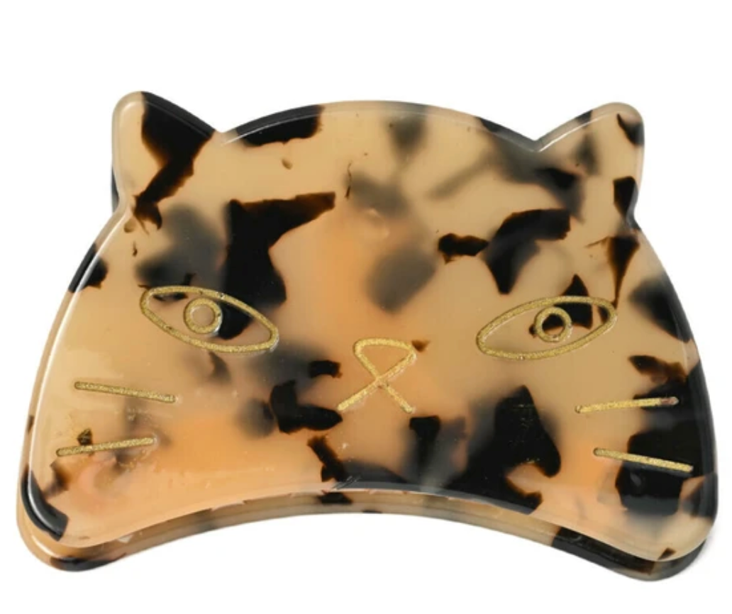 Clip Ladies fashion Hair Clip Cat BEIGE
