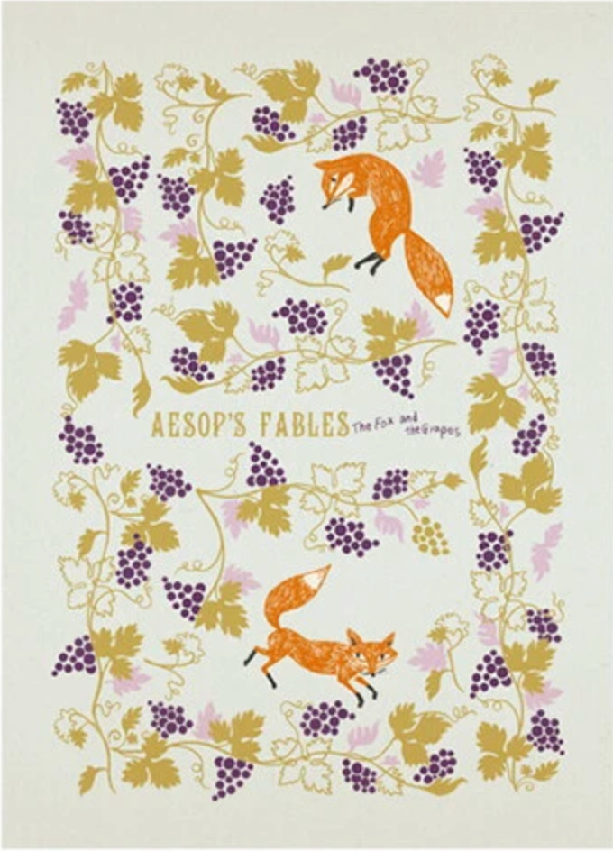Jewel of Fairy Tales, Aesop, The Fox and the Grapes