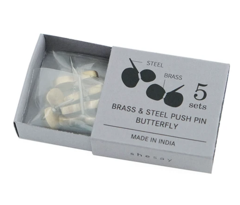 Gold pin Butterfly 5-pcs